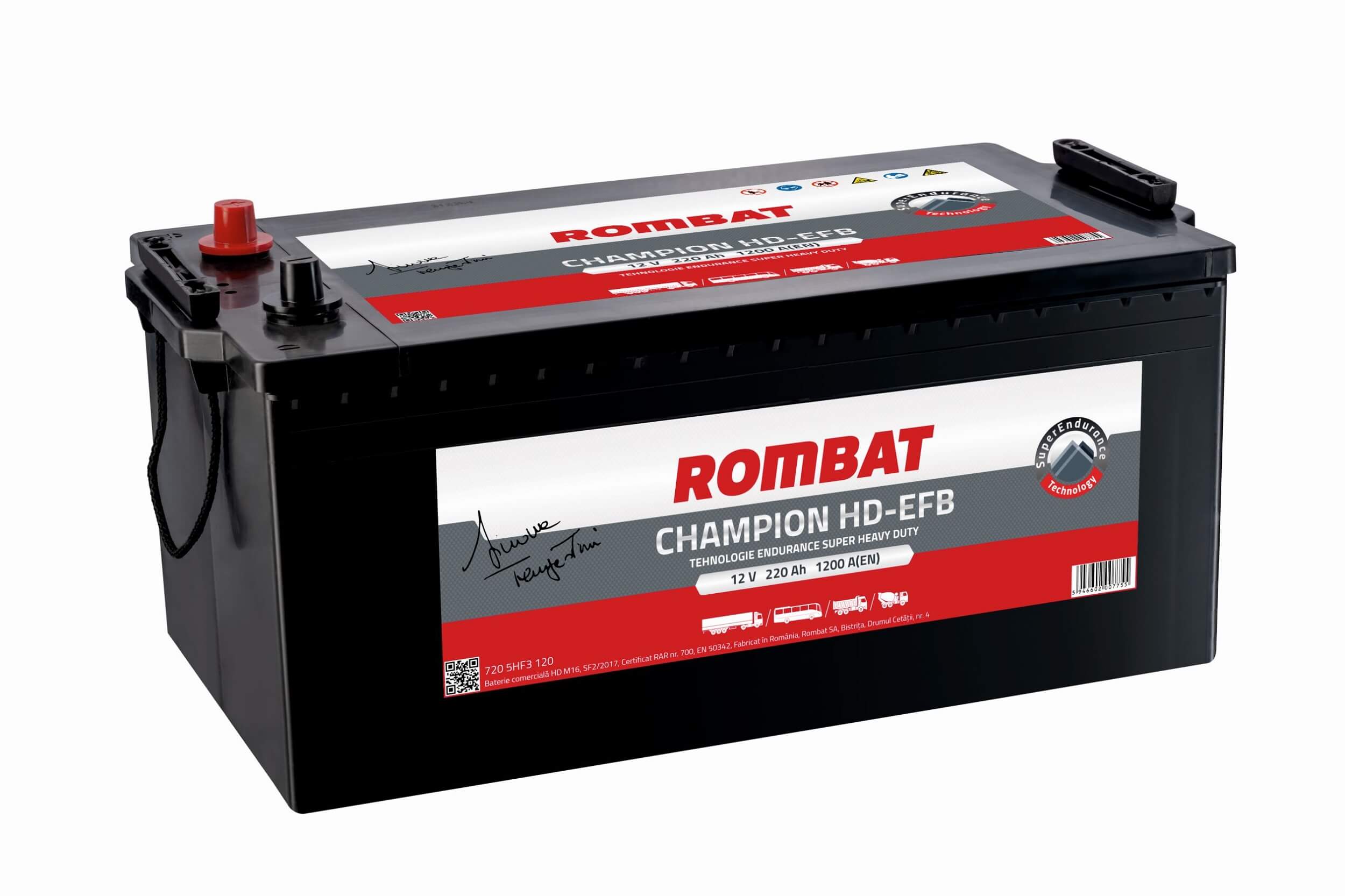 Baterie de pornire 720 5HF3 120 ROMBAT